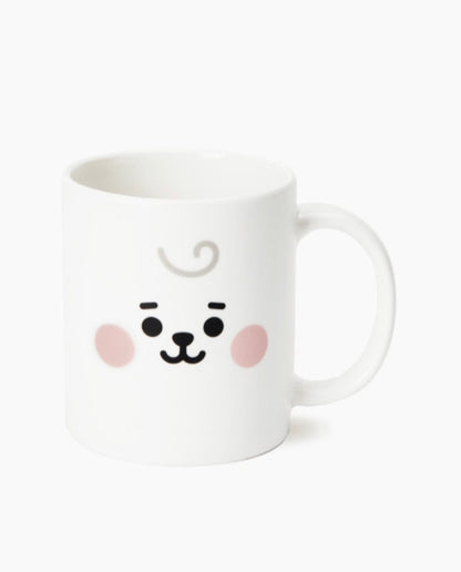 [LINE X BT21] Two Face Mug Baby Version - K-STAR