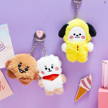 [LINE X BT21] Official BABY Flat Fur Series Standing Keyring
