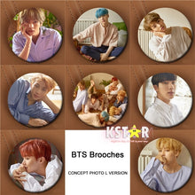 BTS Member LOVE Brooch Pin