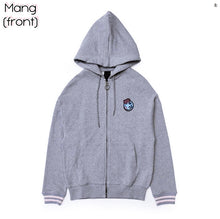 [LINE x BTS] BT21 Zip Up Hoodie (Free Shipping)
