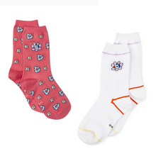 [LINE X BT21] Socks (2 Pairs) Flower Version