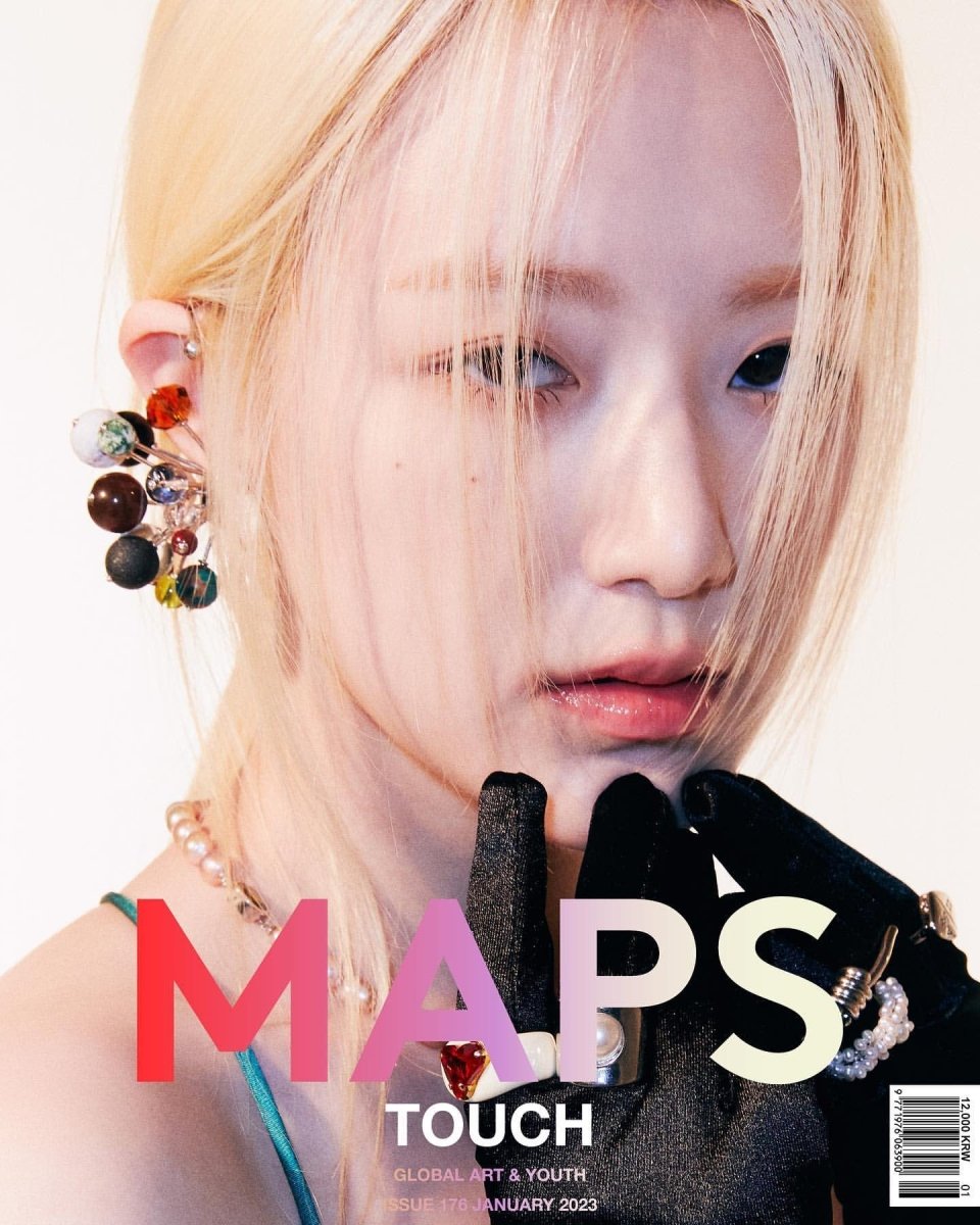 MAPS Korea Magazine - SVT JOSHUA / GIDLE SHUHUA 2023 January Coverman - K-STAR