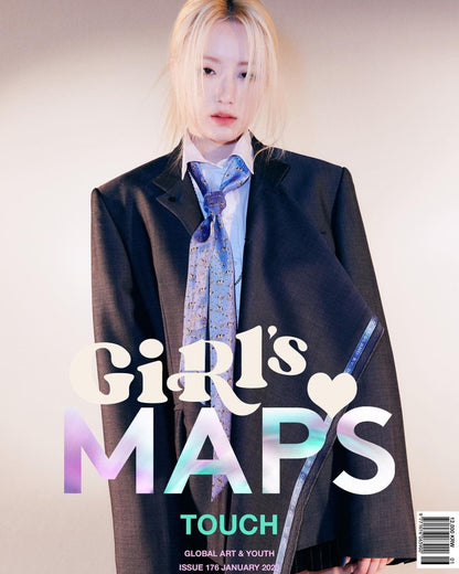 MAPS Korea Magazine - SVT JOSHUA / GIDLE SHUHUA 2023 January Coverman - K-STAR