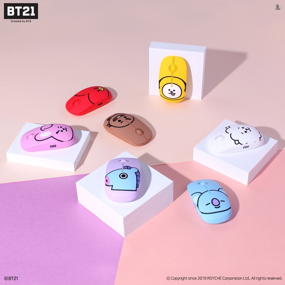[ROYCHE X BT21] Wireless Mouse (Free Shipping)