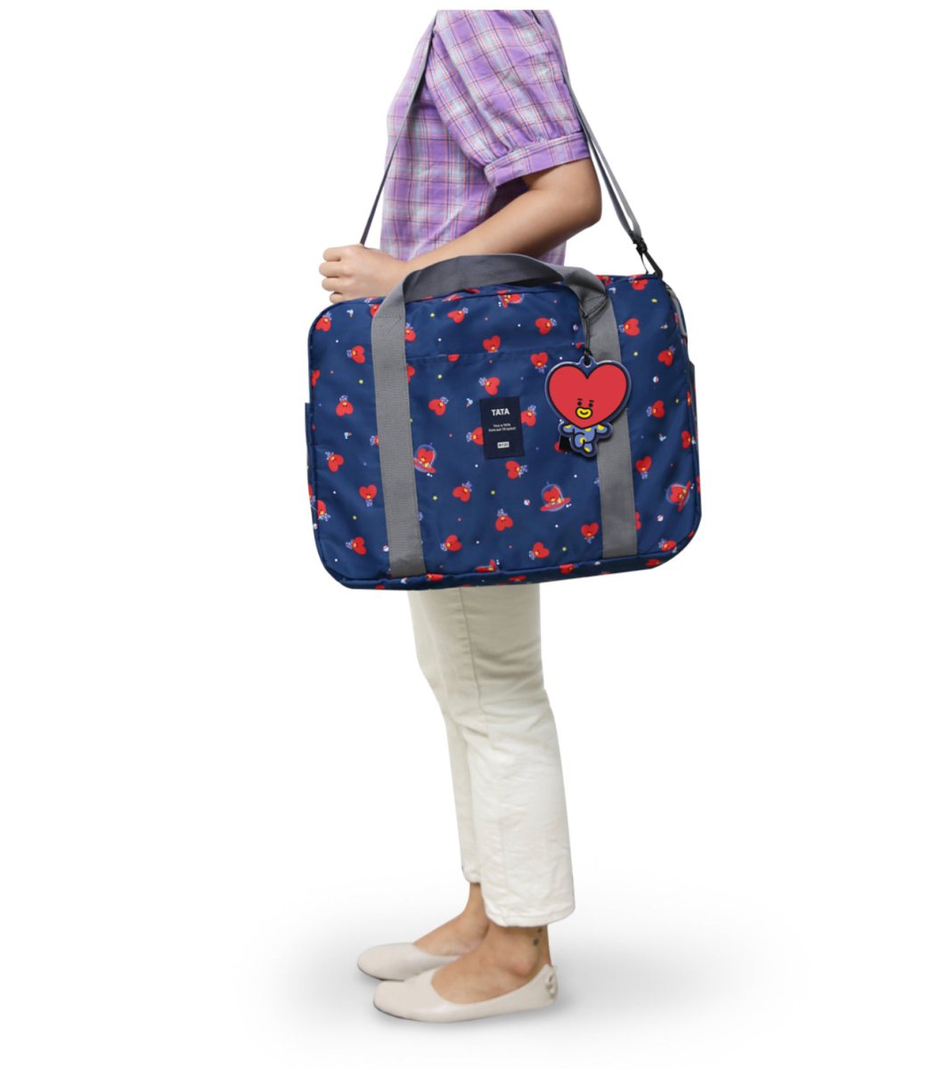 [MONOPOLY X BT21] Easy Carry Folding Bag - K-STAR