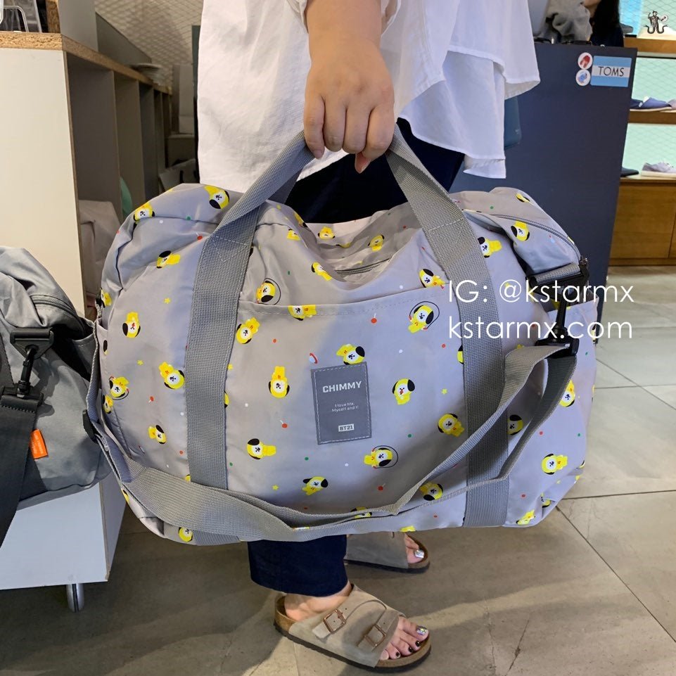 [MONOPOLY X BT21] Easy Carry Folding Bag - K-STAR