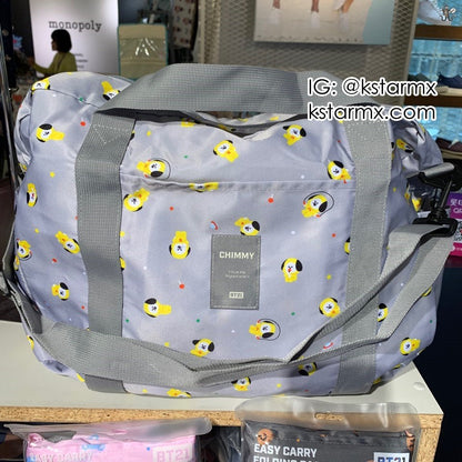 [MONOPOLY X BT21] Easy Carry Folding Bag - K-STAR