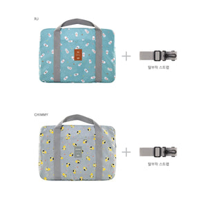 [MONOPOLY X BT21] Easy Carry Folding Bag - K-STAR