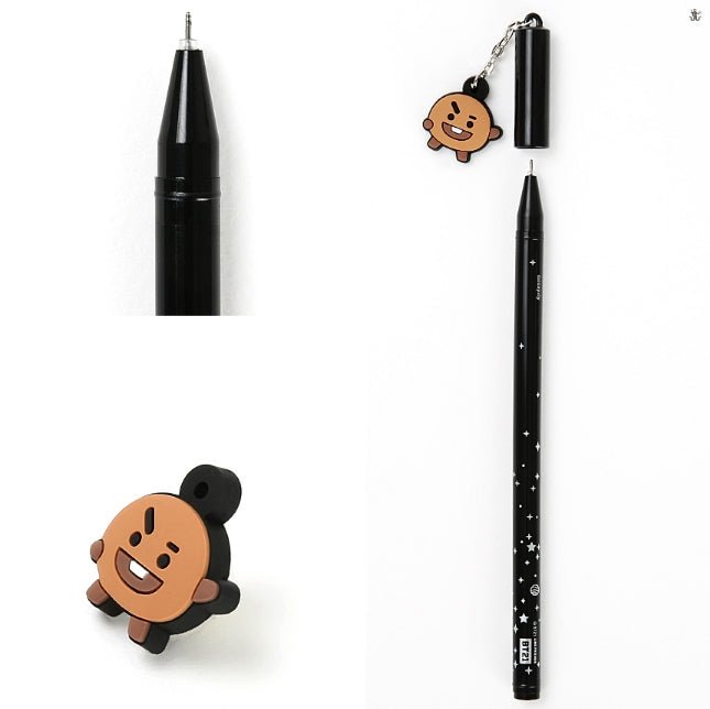 [MONOPOLY X BT21] Mascot Gel Pen - K-STAR
