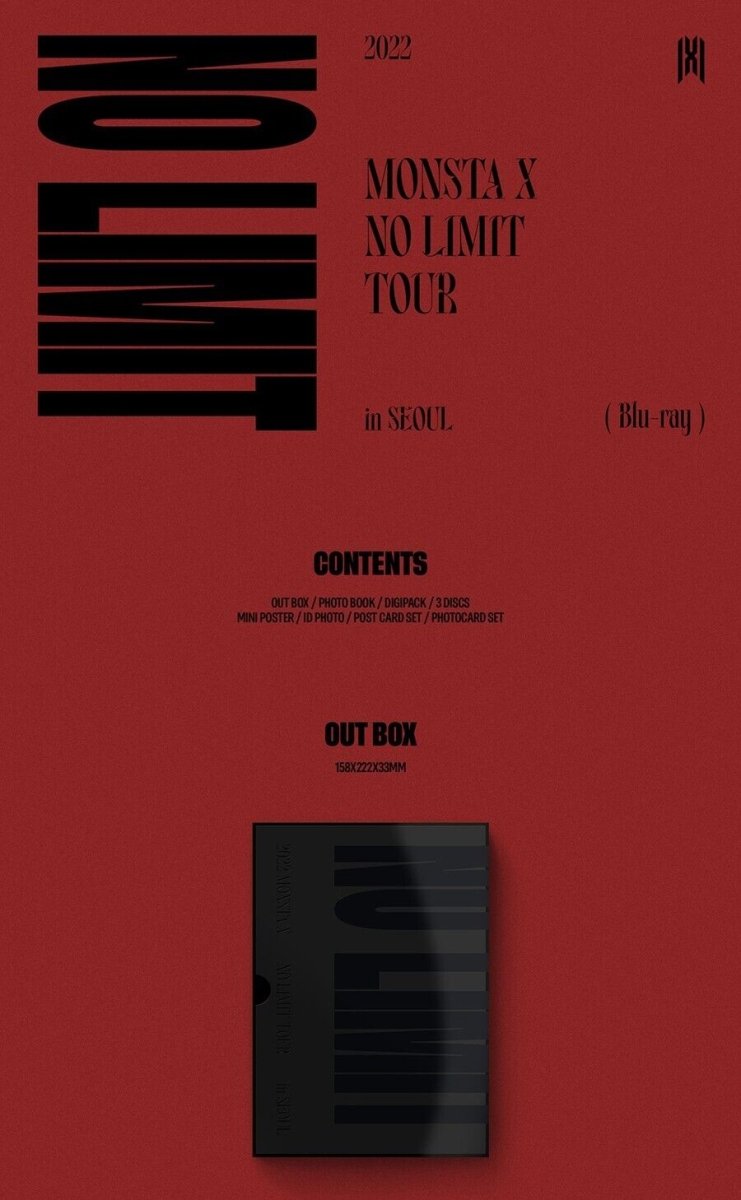 MONSTA X - 2022 MONSTA X NO LIMIT Tour In Seoul Blu-Ray - K-STAR