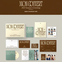MONSTA X 2023 Official Season's Greetings - MON COUVERT Desk Calendar - K-STAR