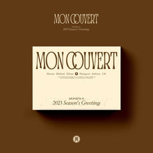 MONSTA X 2023 Official Season's Greetings - MON COUVERT Desk Calendar - K-STAR