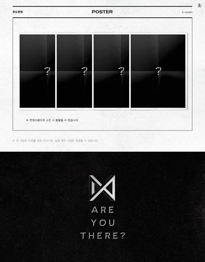 MONSTA X - Are You There? (You can Choose Ver. + Free Shipping) - K-STAR