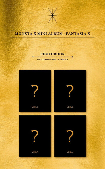 MONSTA X - FANTASIA X (You can Choose Ver. + Free Shipping) - K-STAR