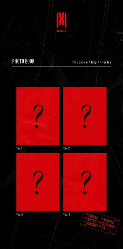 MONSTA X - Fatal Love (You can Choose Ver. + Free Shipping) - K-STAR
