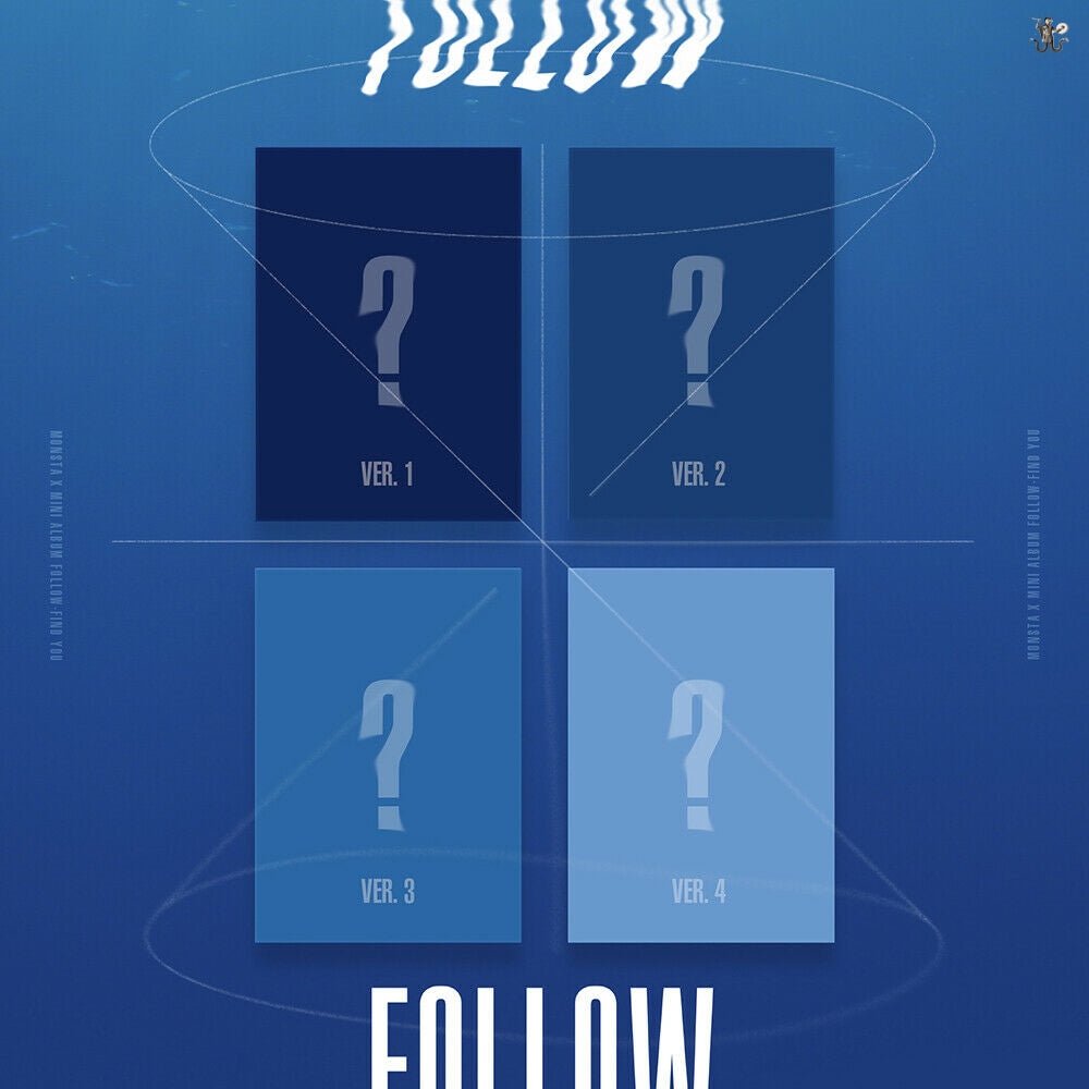 MONSTA X - Follow Find You (You can Choose Ver. + Free Shipping) - K-STAR