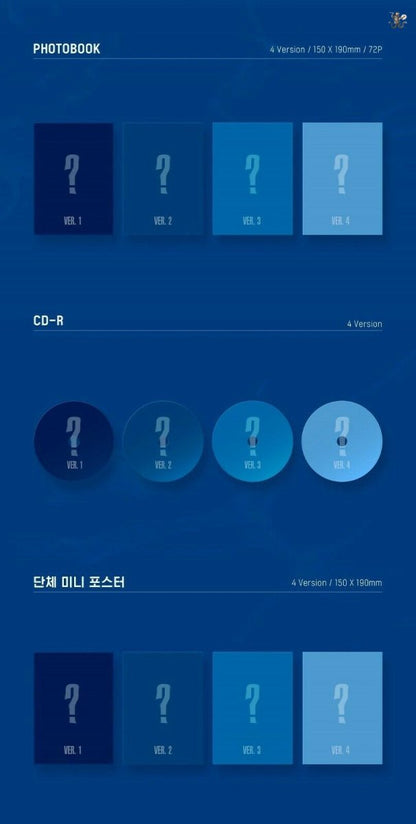 MONSTA X - Follow Find You (You can Choose Ver. + Free Shipping) - K-STAR