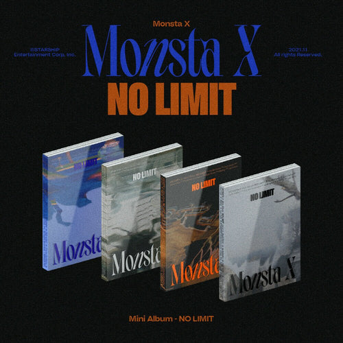 MONSTA X - NO LIMIT (You can Choose Ver. + Free Shipping) - K-STAR