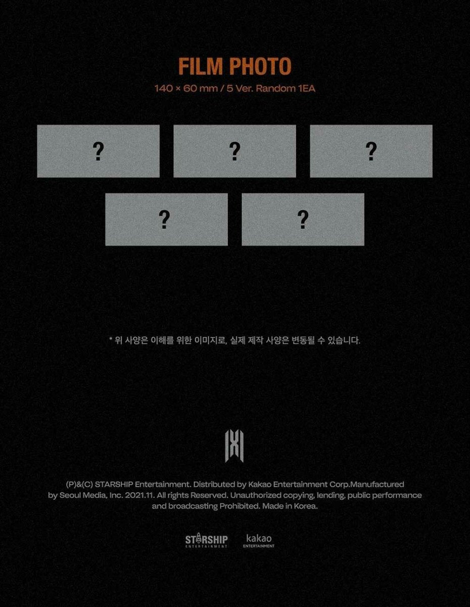 MONSTA X - NO LIMIT (You can Choose Ver. + Free Shipping) - K-STAR