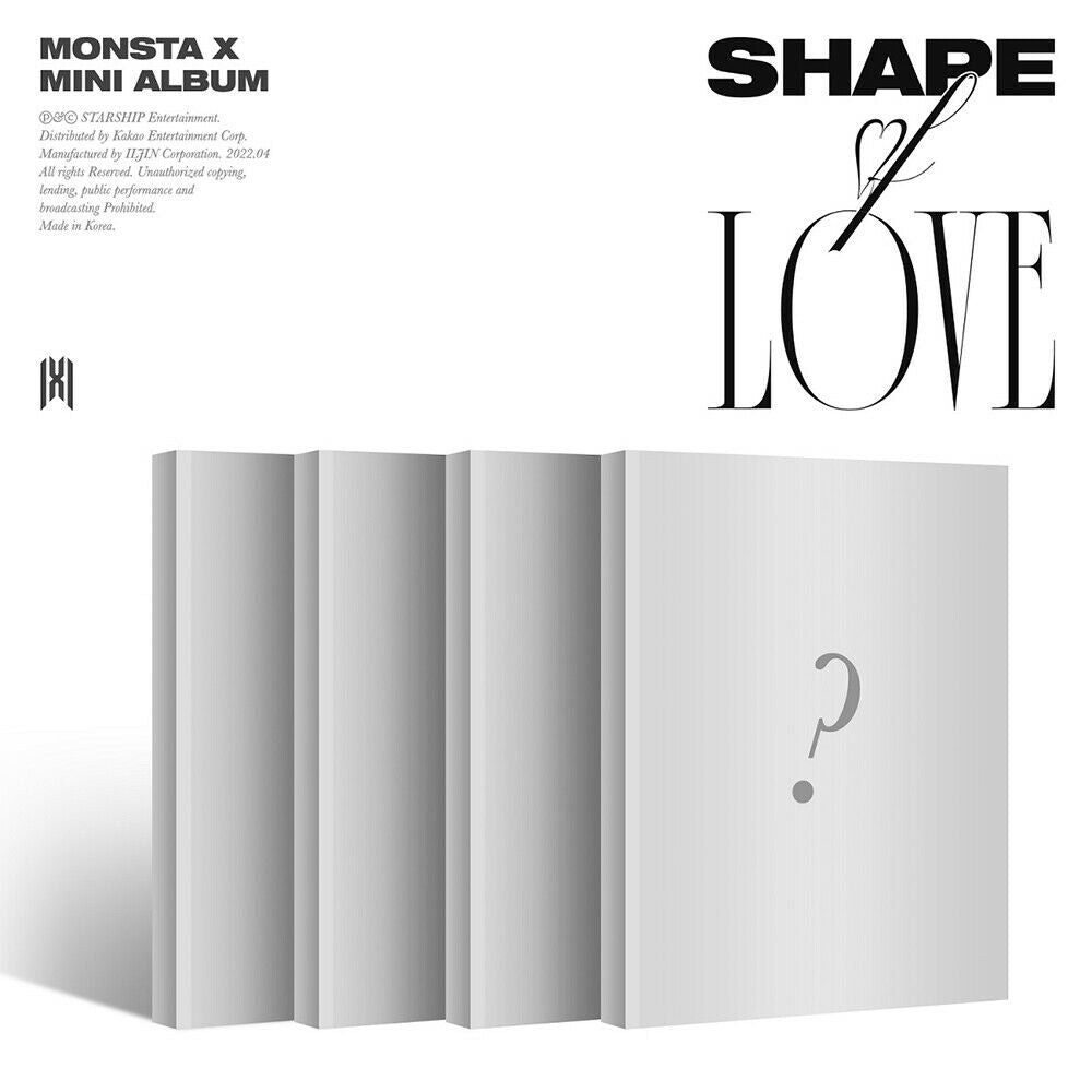 MONSTA X - SHAPE of LOVE Album (You Can Choose version) - K-STAR