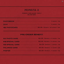 Monsta X - We Are Here (You can choose Ver + Free Shipping) - K-STAR