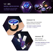 [VT COSMETICS X BTS] The Sweet Special Edition Set (Cushion + 2 Lip Fluid)