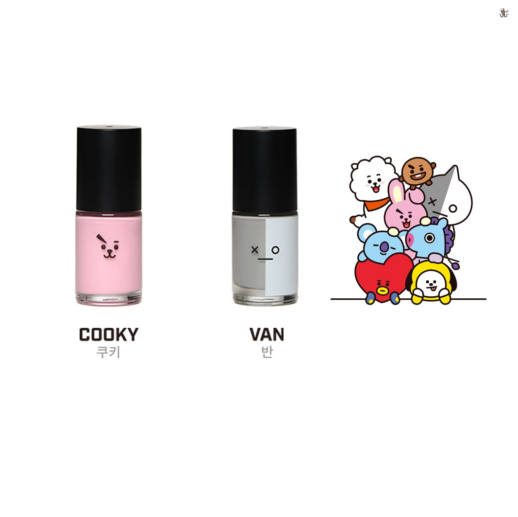 [SHUSHU Cosmetics X BT21] Nail Color 8.5ml