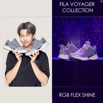 [FILA X BTS] Voyager Collection RGB Flex SHINE Sneakers