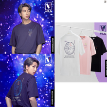 [FILA X BTS] Loose-fit Graphic Short Sleeve Tee