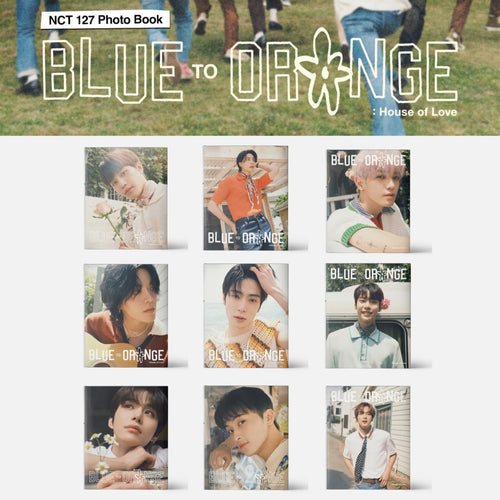 NCT 127 - BLUE TO ORANGE : House of Love Photobook - K-STAR