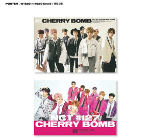 NCT 127 - Cherry Bomb + Folded Poster (Free Shipping) - K-STAR