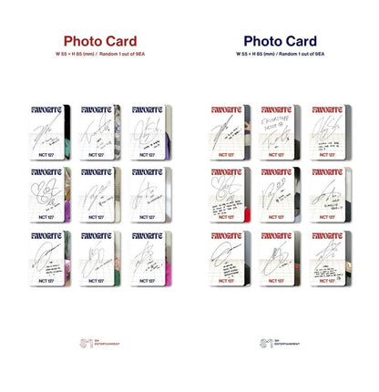 NCT 127 - Favorite 3rd Repackage Album (You Can Choose Version) - K-STAR