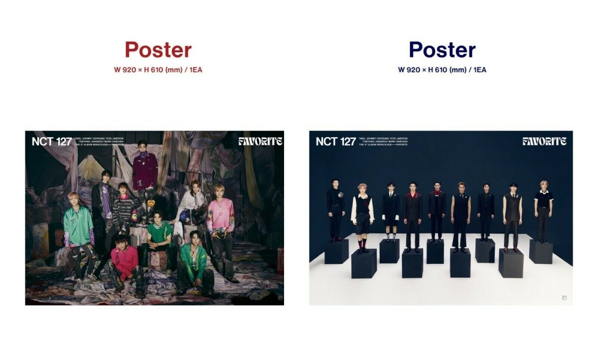 NCT 127 - Favorite 3rd Repackage Album (You Can Choose Version) - K-STAR
