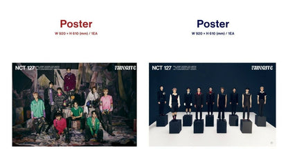 NCT 127 - Favorite 3rd Repackage Album (You Can Choose Version) - K-STAR