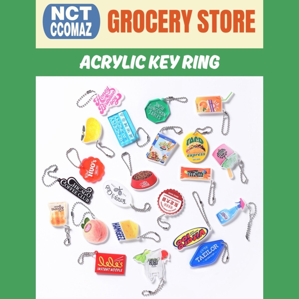 NCT - CCOMAZ GROCERY STORE 2nd Official MD – K-STAR