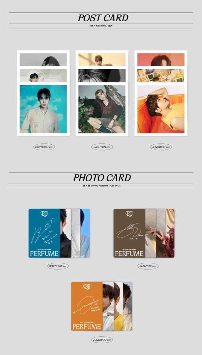 NCT DOJAEJUNG - Perfume 1st Mini Album ( Box Ver. ) - K-STAR