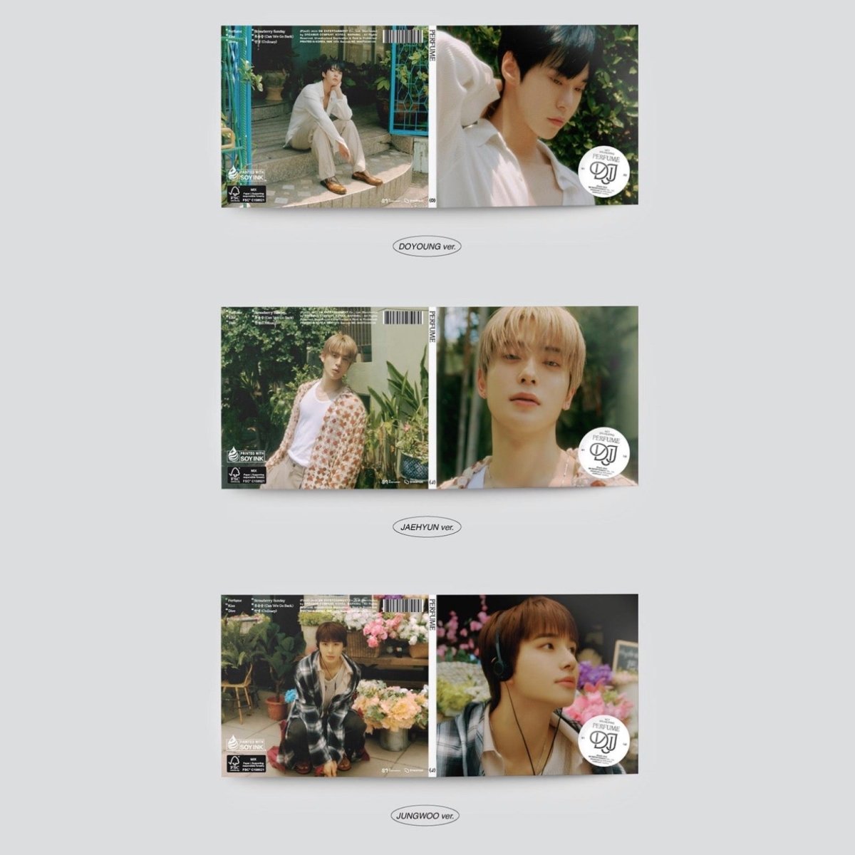 NCT DOJAEJUNG - Perfume 1st Mini Album ( Digipack Ver. ) - K-STAR