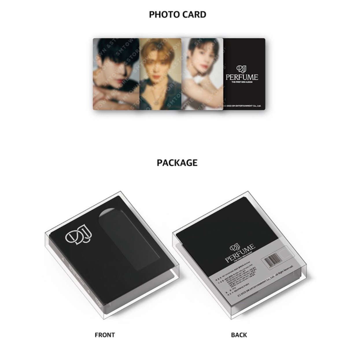 NCT DOJAEJUNG Perfume Official Memory Collect Book - K-STAR