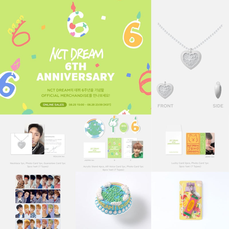 NCT DREAM - 6th Anniversary Official Merchandise – K-STAR