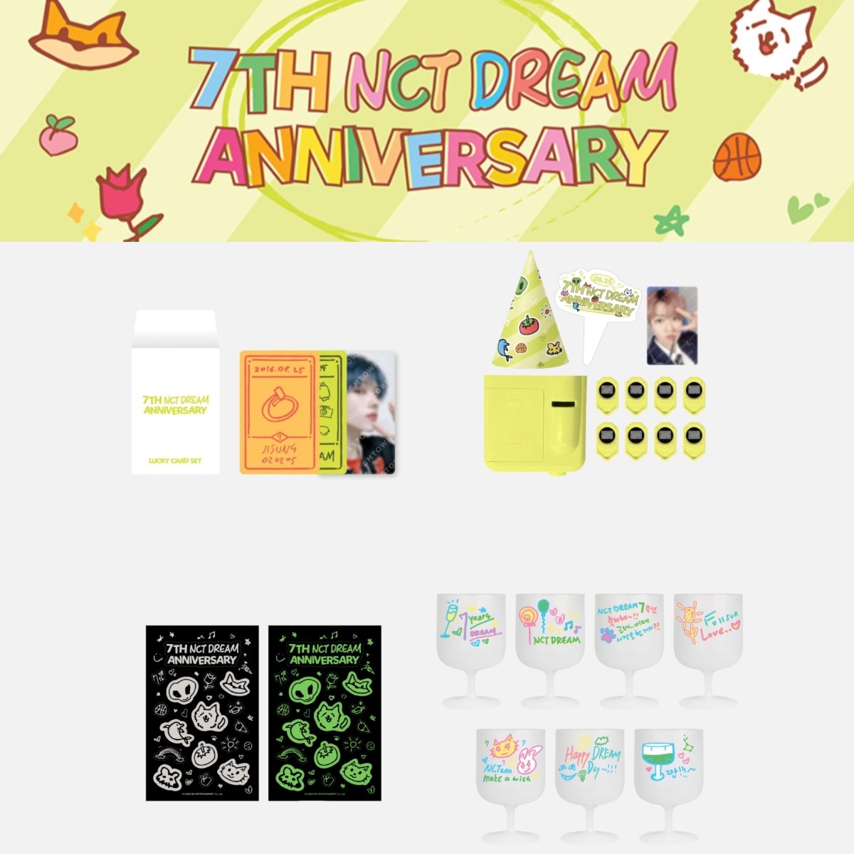 NCT DREAM 7th Anniversary Official MD - K-STAR