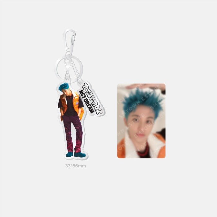 NCT DREAM - Beatbox Acrylic Keyring + Photocard SET - K-STAR