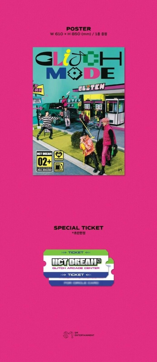 NCT DREAM - Glitch Mode ( Digipack Version ) - K-STAR