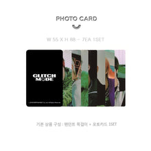 NCT DREAM Glitch Mode Heart Pendant Necklace + Photocard SET - K-STAR