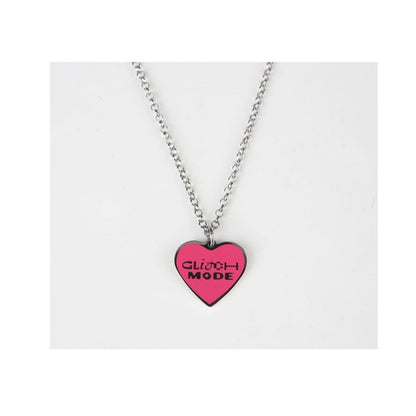 NCT DREAM Glitch Mode Heart Pendant Necklace + Photocard SET - K-STAR