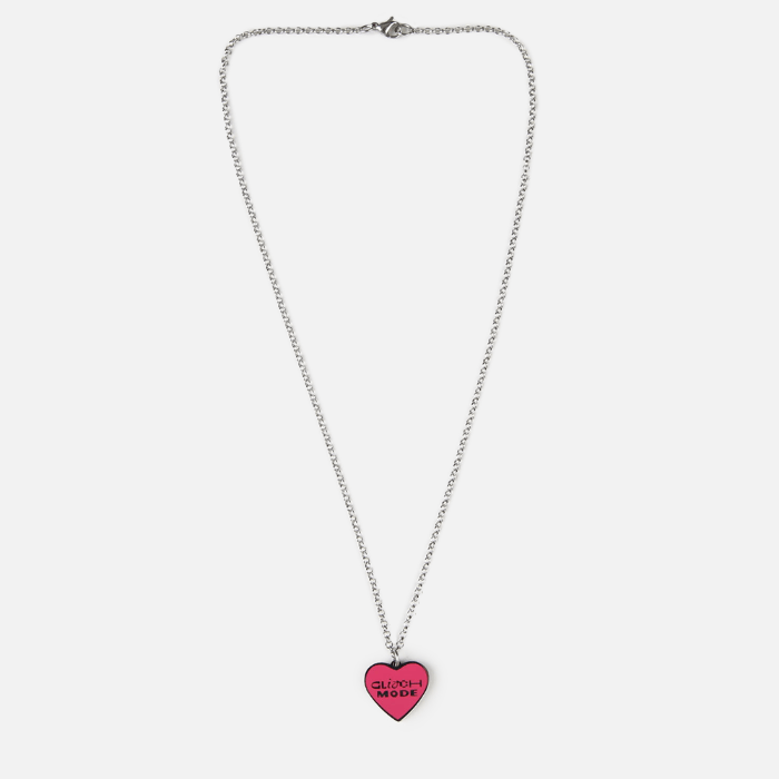 NCT DREAM Glitch Mode Heart Pendant Necklace + Photocard SET - K-STAR
