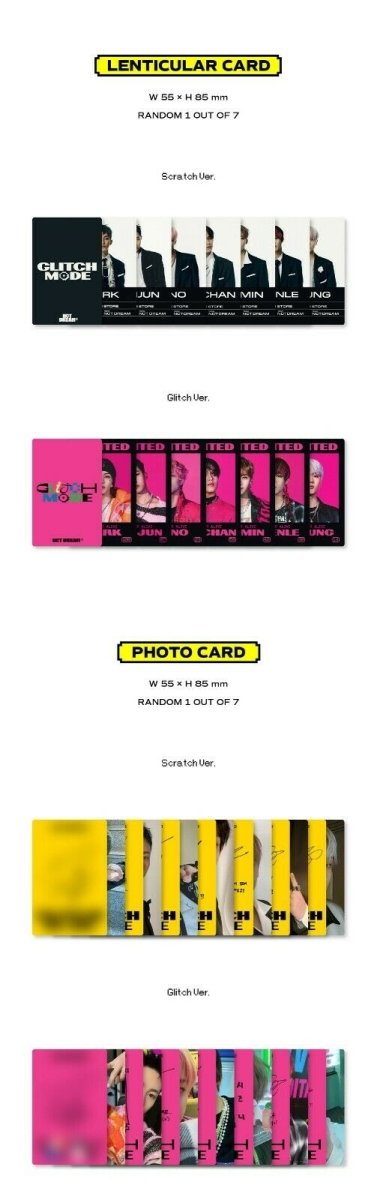 NCT DREAM - Glitch Mode (Photobook Ver. You Can Choose Version) - K-STAR