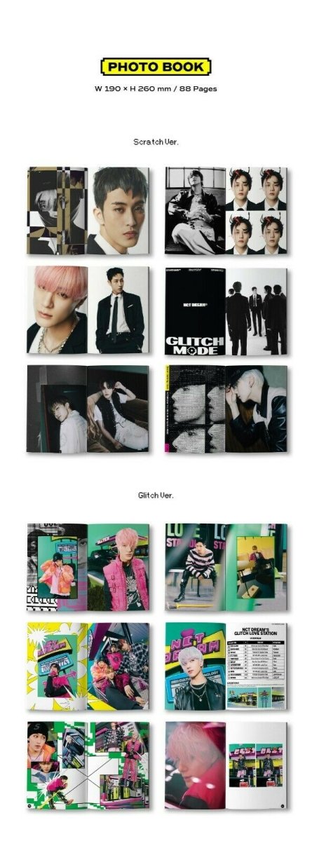 NCT DREAM - Glitch Mode (Photobook Ver. You Can Choose Version) - K-STAR