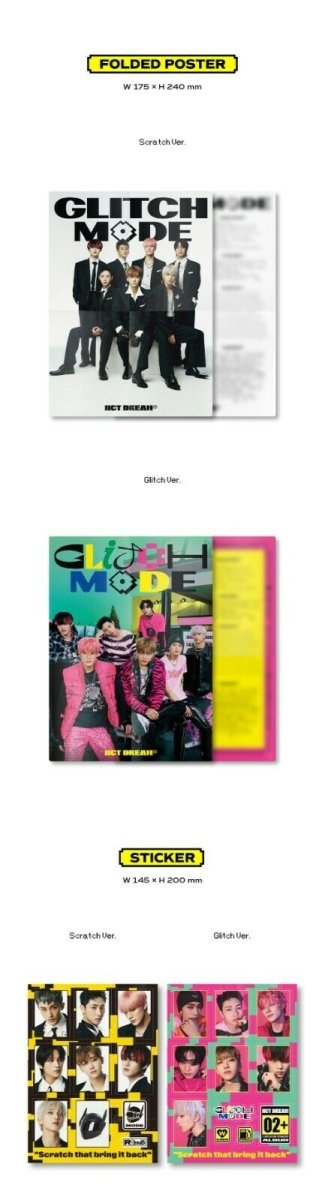 NCT DREAM - Glitch Mode (Photobook Ver. You Can Choose Version) - K-STAR