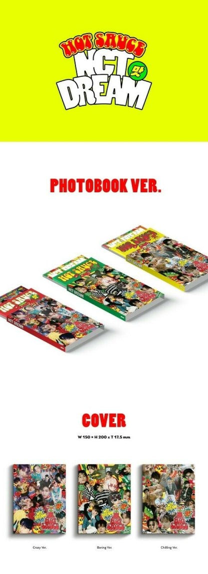 NCT DREAM - Hot Sauce (Photobook Ver. You can Choose Version) - K-STAR
