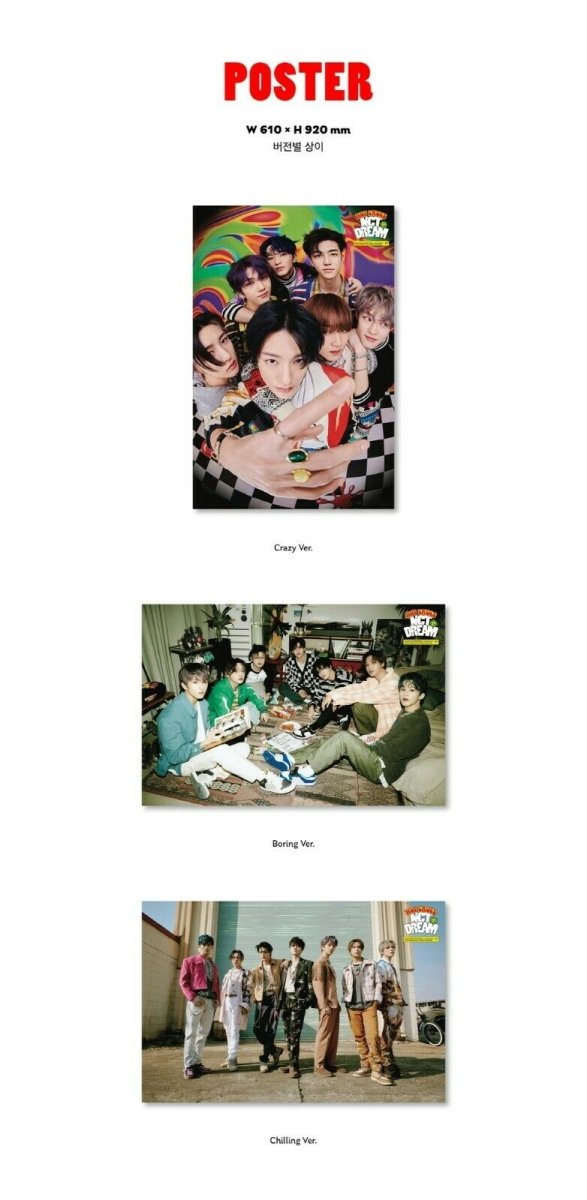 NCT DREAM - Hot Sauce (Photobook Ver. You can Choose Version) - K-STAR